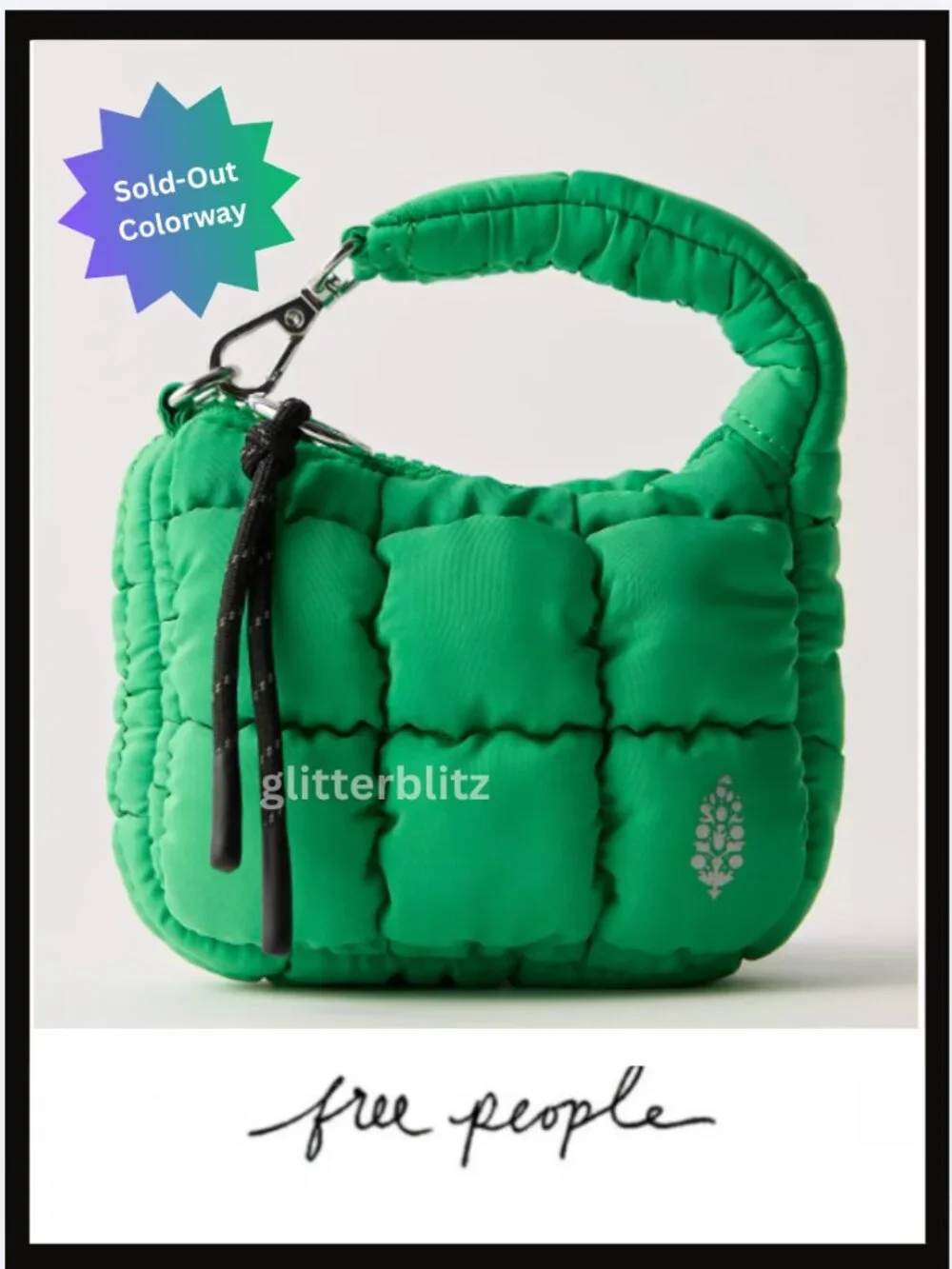 Free People Quilted Micro Pouch